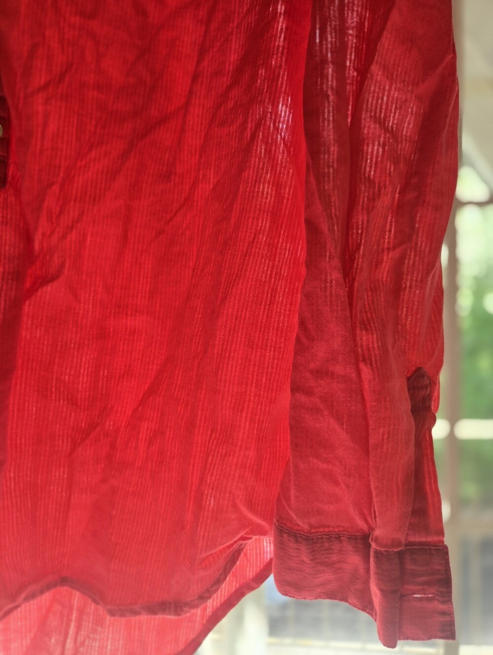 3 For $15 Women’s Red/Pink V-Neck Tunic L - Picture 4 of 9